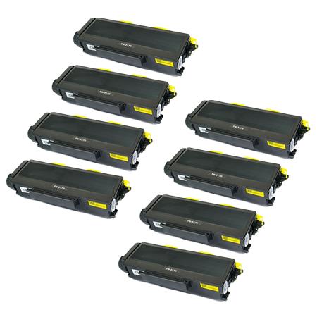 999inks Compatible Eight Pack Brother TN3170 Black High Capacity Laser Toner Cartridges