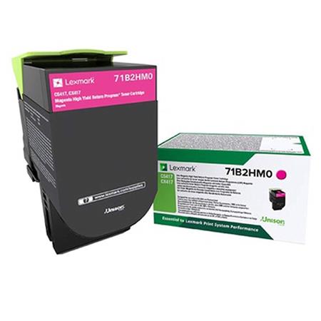 Lexmark 71B2HM0 Magenta Original High Capacity Return Program Toner Cartridge