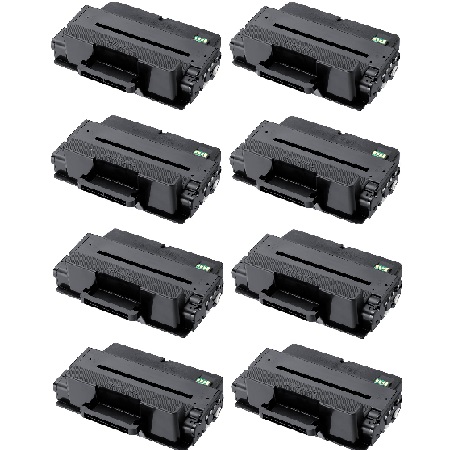 999inks Compatible Eight Pack Samsung MLT-D205L Black Laser Toner Cartridges