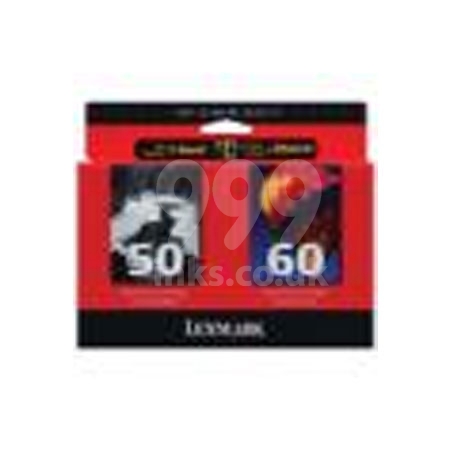 Lexmarrk No.50/60 Full Set Original Inkjet Printer Cartridges