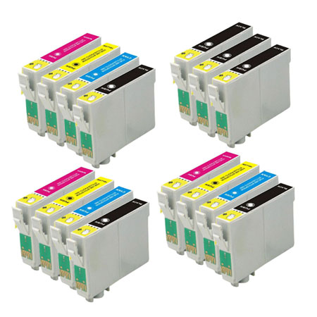 999inks Compatible Multipack Epson T0321/424 3 Full Sets + 3 FREE Black Inkjet Printer Cartridges