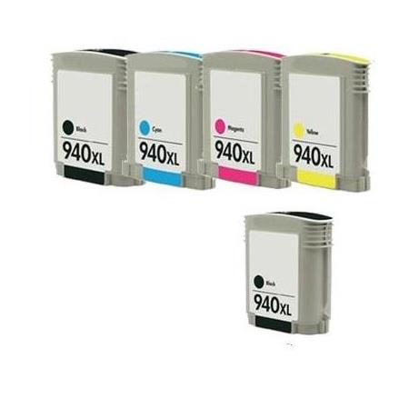 999inks Compatible Multipack HP 940XL 1 Full Set Inkjet Printer Cartridges