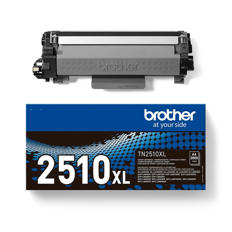 Brother TN2510XL Black High Capacity Toner Cartridge