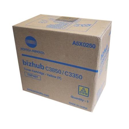 Konica Minolta TNP-48Y Yellow Original Toner Cartridge (A5X0250)