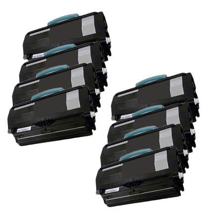 999inks Compatible Eight Pack Lexmark 0X264H11G Black High Capacity Laser Toner Cartridges