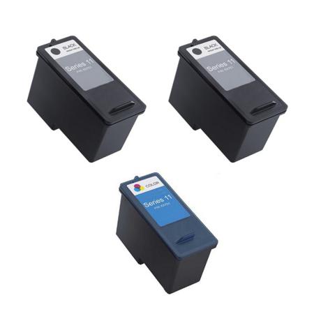 999inks Compatible Multipack Dell Series 11 1 Full Set + 1 Extra Black Inkjet Printer Cartridges