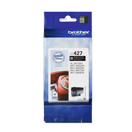 Brother LC427BK Black Original Standard Capacity Ink Cartridge