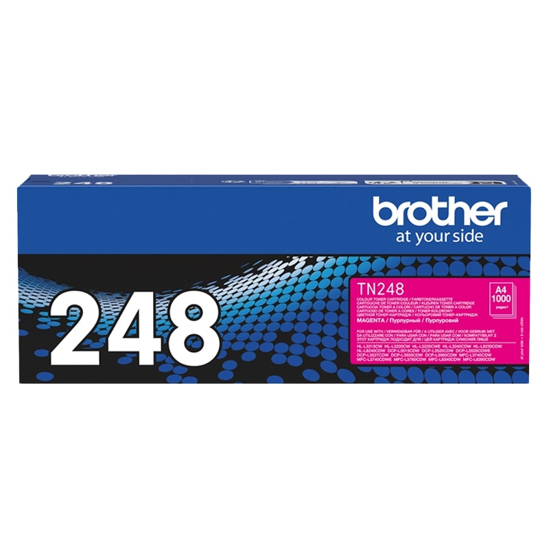 Brother TN248M Magenta Original Standard Capacity Toner Cartridge