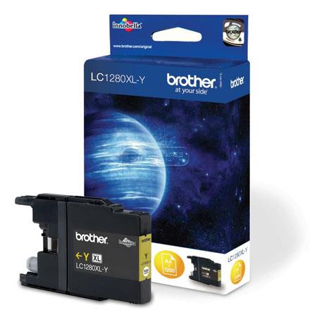 Brother LC1280XLY Yellow Original High Yield Ink Cartridge