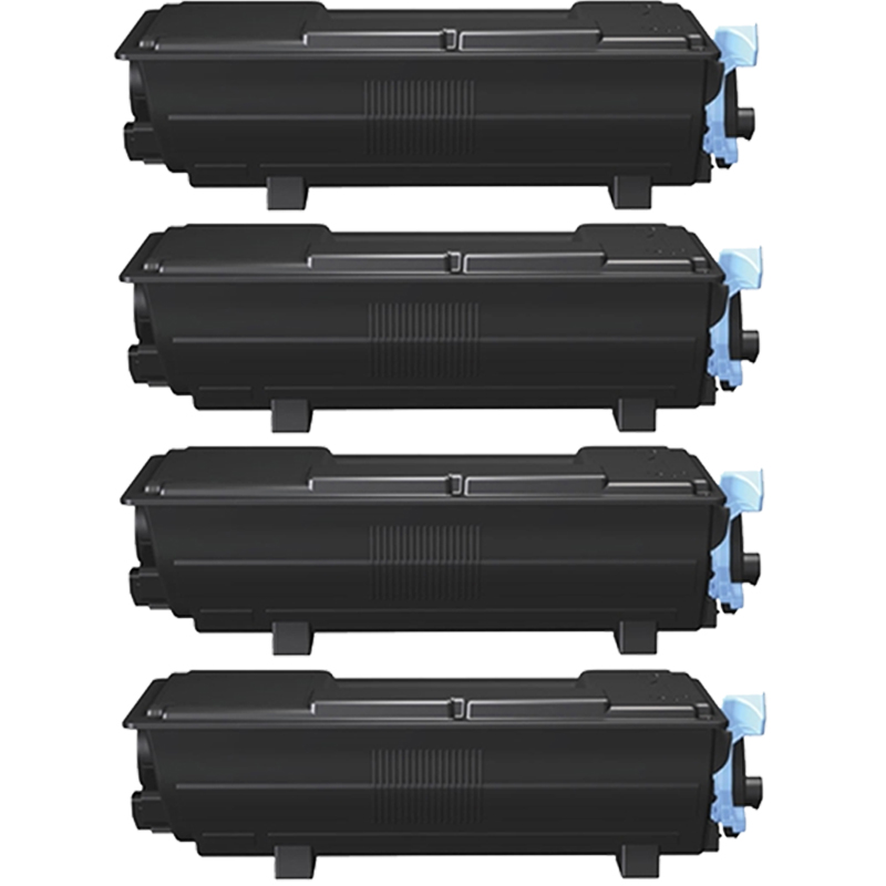 999inks Compatible Quad Pack Kyocera TK-3400 Black Laser Toner Cartridges