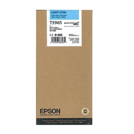 Epson T5965 Light Cyan Original Ink Cartridge (T596500)