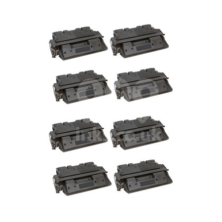 999inks Compatible Eight Pack HP 61X Laser Toner Cartridges