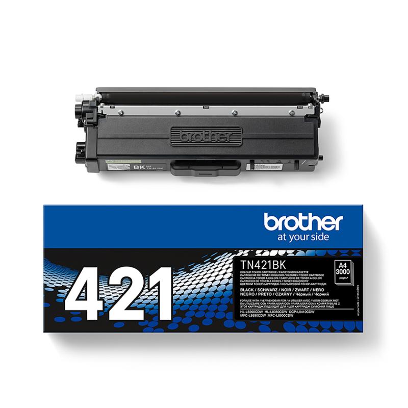 Brother TN421BK Black Original Standard Capacity Toner Cartridge