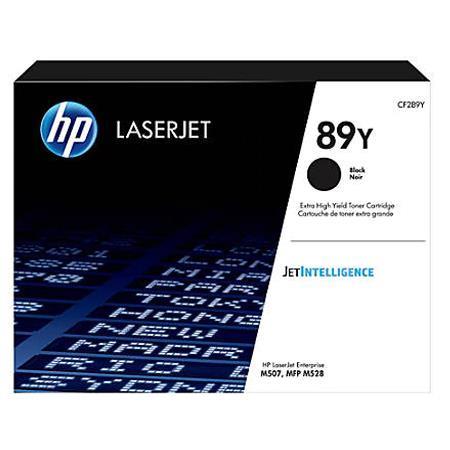HP 89Y Black Original Extra High Capacity Toner Cartridge (CF289Y)