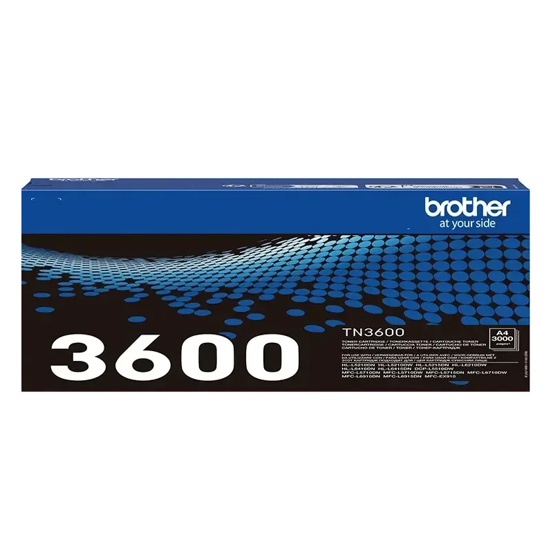 Brother TN3600 Black Original Standard Capacity Toner Cartridge