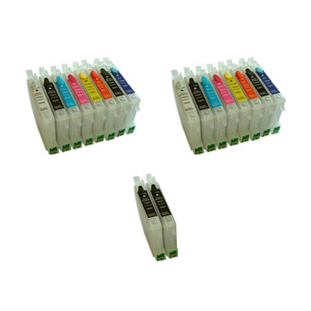 999inks Compatible Multipack Epson T0541-549 2 Full Sets + 2 FREE Black Inkjet Printer Cartridges