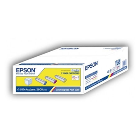 Epson S050289 Colour Original Toner Cartridge Multi Pack(C/M/Y)