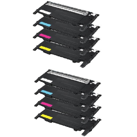 999inks Compatible Multipack Samsung CLT-K406S 2 Full Sets Laser Toner Cartridges