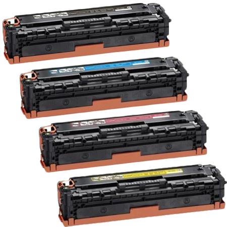 999inks Compatible Multipack Canon 731BK/C/M/Y 1 Full Set Standard Capacity Laser Toner Cartridges