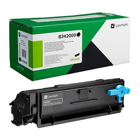Lexmark B342000 Black Original Standard Capacity Return Program Toner Cartridge