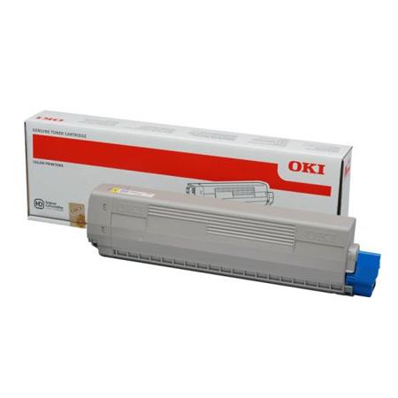 OKI 46443101 Yellow Original High Capacity Toner Cartridge