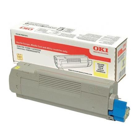 OKI 46508709 Yellow Original High Capacity Toner Cartridge