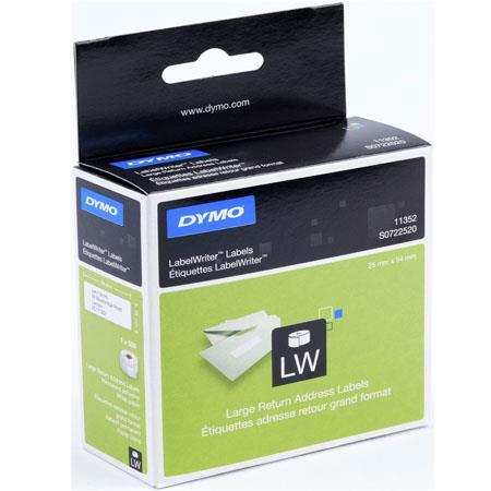 Dymo 99011 (S0722380) Original Label Tape (89mm x 28mm) Assorted Colour