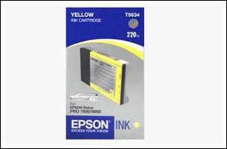 Epson T5634 Yellow Original High Capacity Ink Cartridge (T563400)
