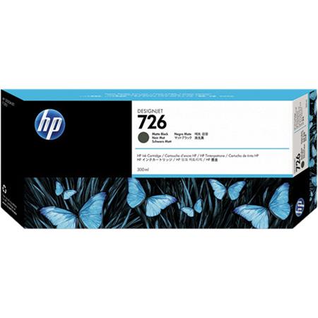 HP 726 Matte Black Original Ink Cartridge (CH575A)