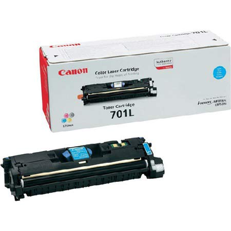 Canon 701 Cyan Original Low Capacity Laser Toner Cartridge