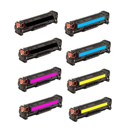 999inks Compatible Multipack HP 131X/131A 2 Full Sets Laser Toner Cartridges