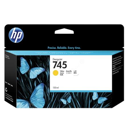 HP 745 Yellow Original High Capacity Ink Cartridge (F9K02A)