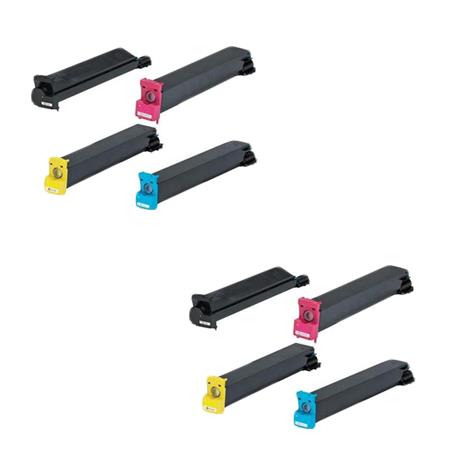 999inks Compatible Multipack Sharp MX-27GTBA/YA 2 Full Sets Laser Toner Cartridges