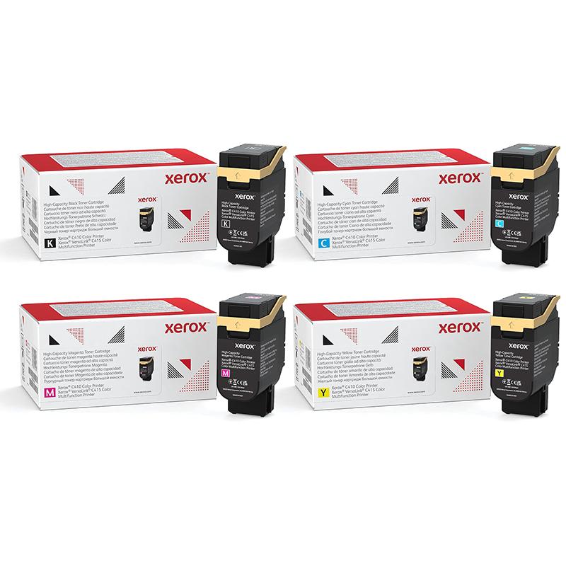 Xerox 006R04685 Full Set Original High Capacity Laser Toner Cartridges