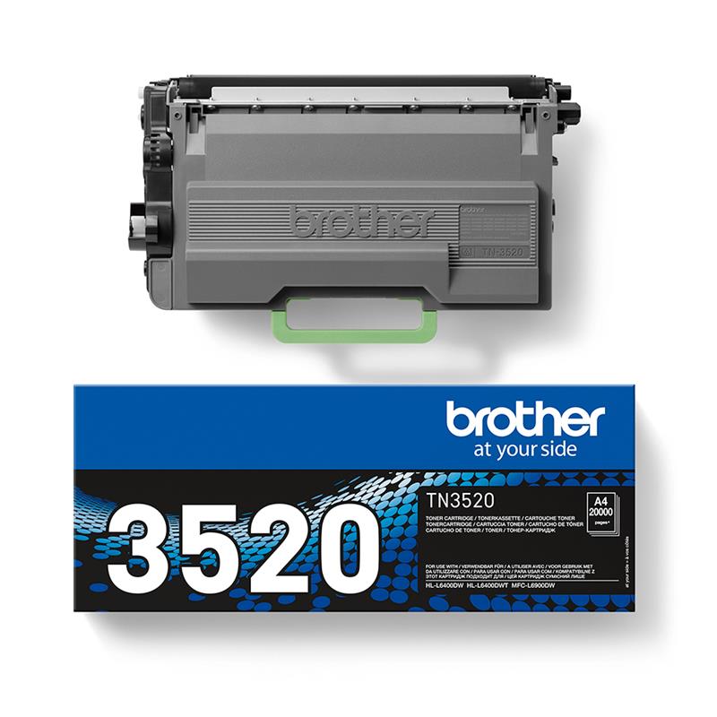 Brother TN3520 Black Original Ultra High Capacity Toner Cartridge