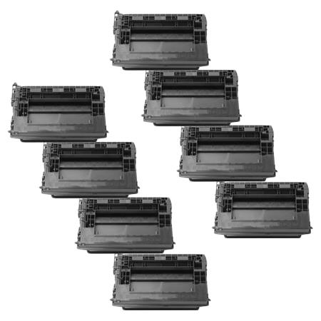 999inks Compatible Eight Pack HP 37X Black High Capacity Laser Toner Cartridges