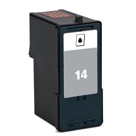 999inks Compatible Black Lexmark 14 Inkjet Printer Cartridge