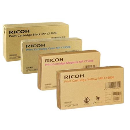 Ricoh 888547/50 Full Set Original Laser Toner Cartridges