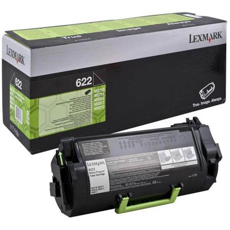 Lexmark 622E (62D200E) Black Original Standard Capacity Return Program Toner Cartridge