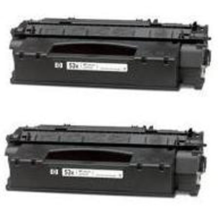 999inks Compatible Twin Pack HP 53X High Capacity Laser Toner Cartridges