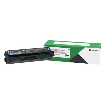 Lexmark C342XC0 Cyan Original High Capacity Return Programme Toner Cartridge