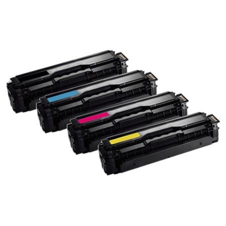 999inks Compatible Multipack Samsung CLT-K/Y504S 1 Full Set Laser Toner Cartridges