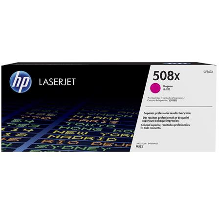 HP 508X Magenta Original High Capacity Toner Cartridge (CF363X)