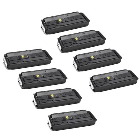 999inks Compatible Eight Pack Kyocera TK-7105 Black Laser Toner Cartridges