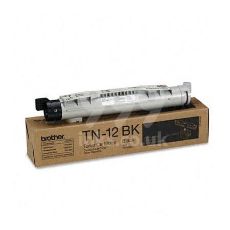 Brother TN12BK Black Original Laser Toner  (TN-12BK)