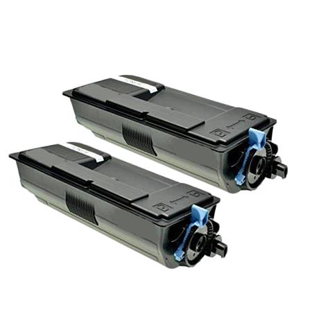 999inks Compatible Twin Pack Utax 4434010010 Black Laser Toner Cartridges