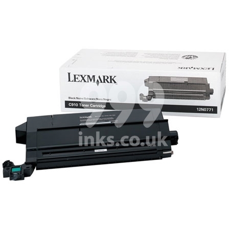 Lexmark 12N0771 Black Original Toner Cartridge