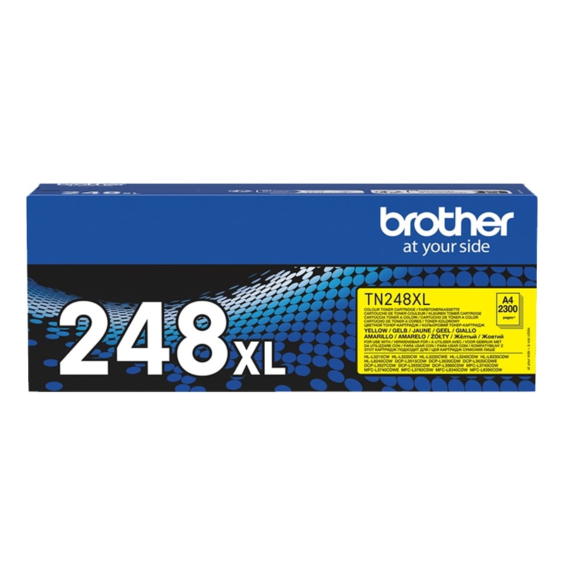 Brother TN248XLY Yellow Original High Capacity Toner Cartridge
