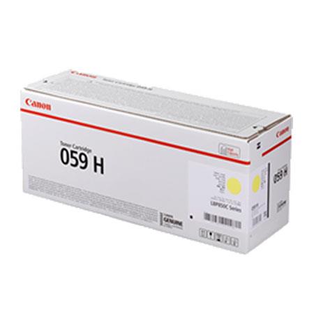 Canon 059H (3624C001) Yellow Original High Capacity Toner Cartridge