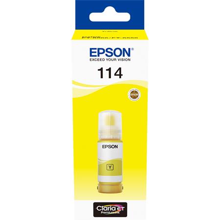 Epson 114 (T07B440) Yellow Original Ink Bottle